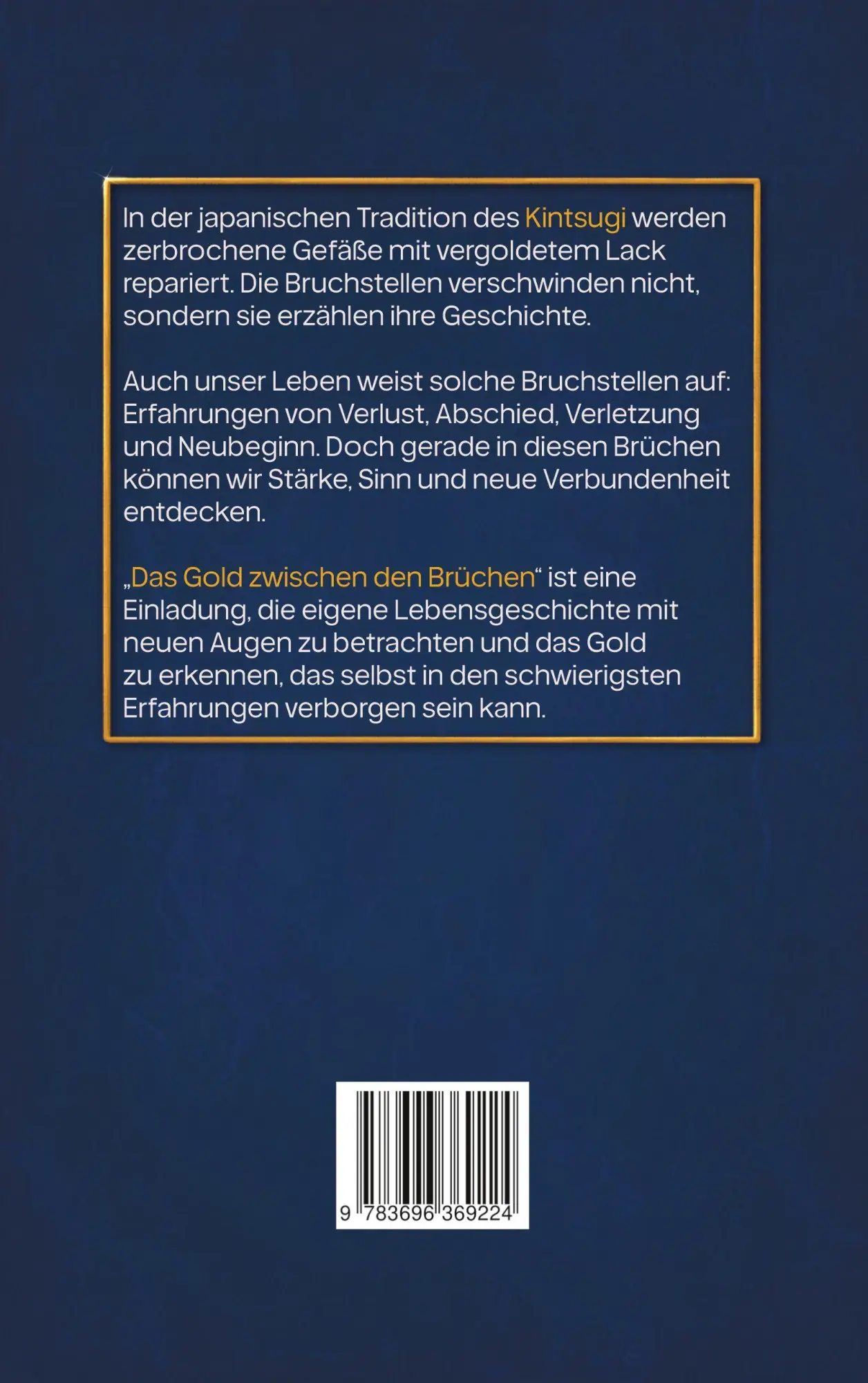 Rückseite: 9783696369224 | Das Gold zwischen den Brüchen | Ines Langs | Taschenbuch | 112 S.