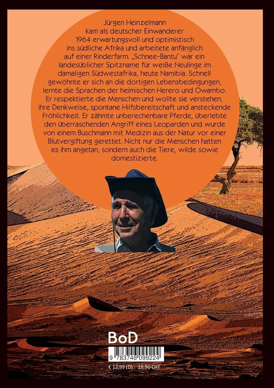 Rückseite: 9783746099224 | Schnee-Bantu | nannte man mich im südlichen Afrika | Heinzelmann