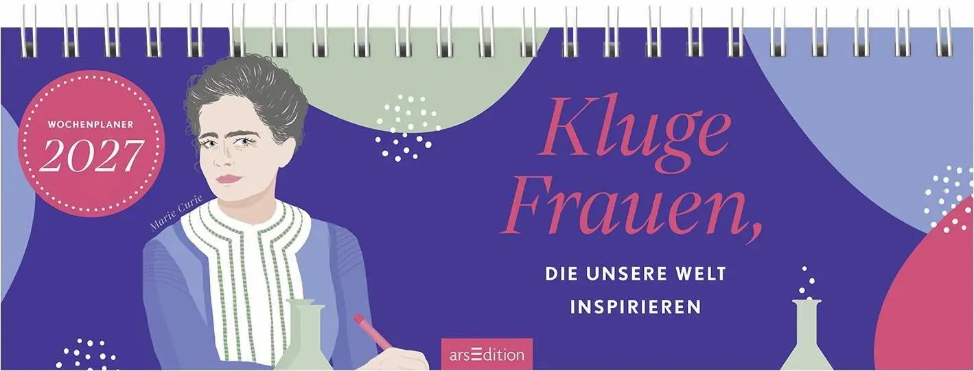 Cover: 4014489139324 | Tischkalender Kluge Frauen, die unsere Welt inspirieren 2027 | Weuffel