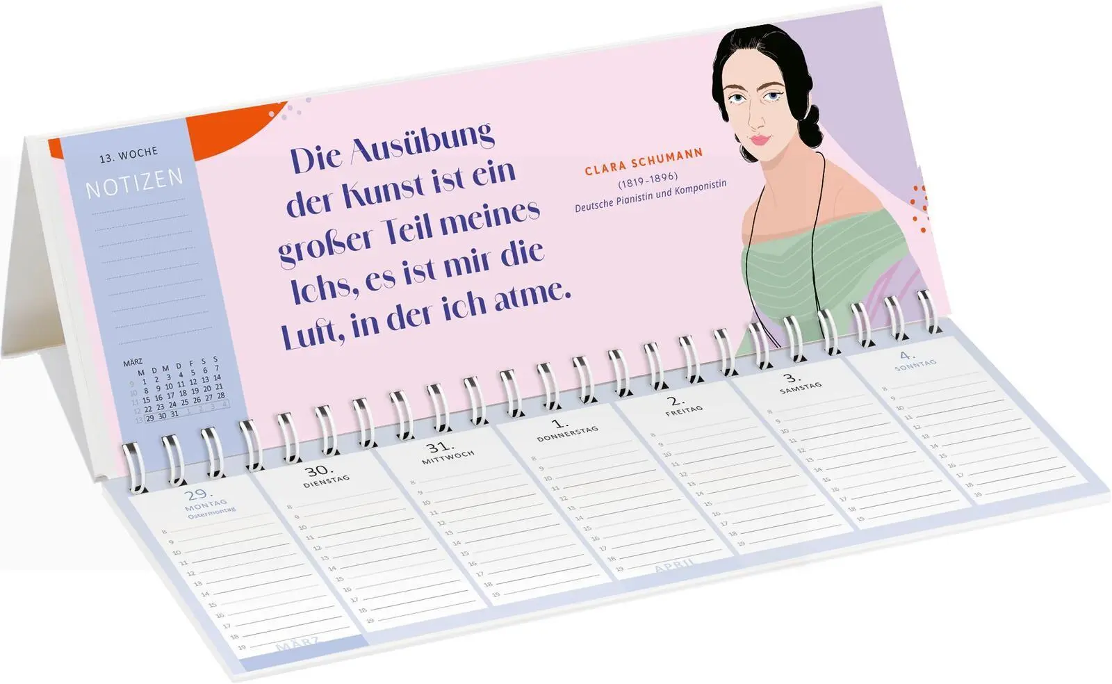 Bild: 4014489139324 | Tischkalender Kluge Frauen, die unsere Welt inspirieren 2027 | Weuffel