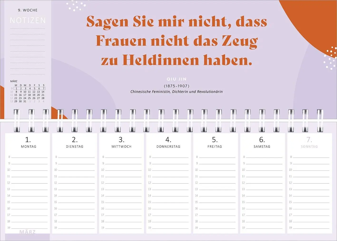 Bild: 4014489139324 | Tischkalender Kluge Frauen, die unsere Welt inspirieren 2027 | Weuffel