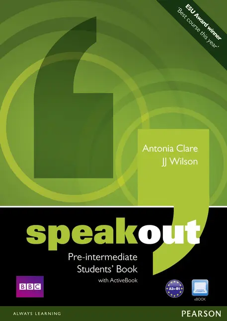 Cover: 9781408219324 | Pre-Intermediate Students Book, w. DVD-ROM | Niveau A2-B1 | Clare