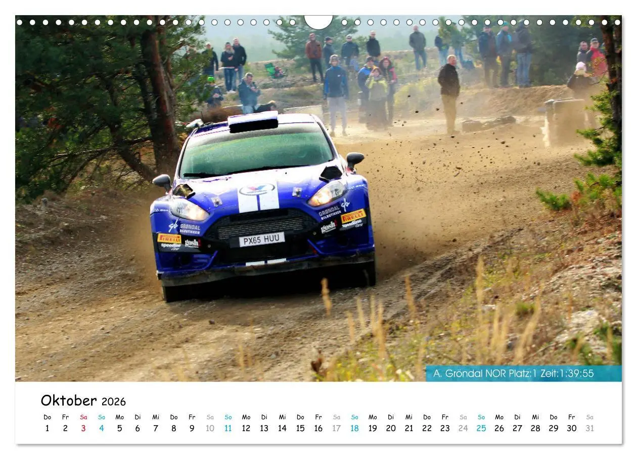 Bild: 9783457839324 | Lausitz-Rallye Kalender (Wandkalender 2026 DIN A3 quer), CALVENDO...