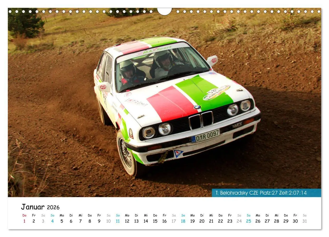 Bild: 9783457839324 | Lausitz-Rallye Kalender (Wandkalender 2026 DIN A3 quer), CALVENDO...