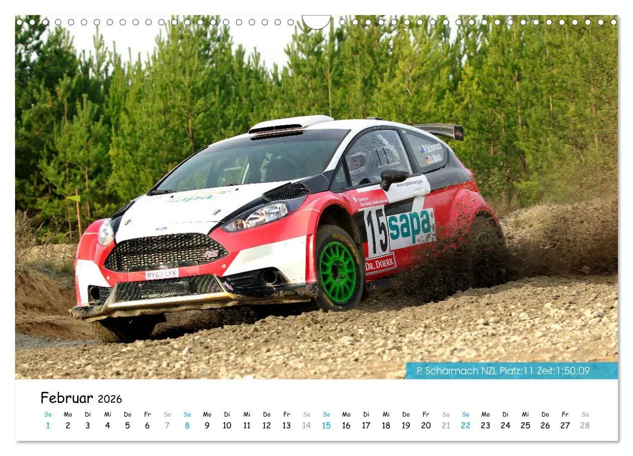 Bild: 9783457839324 | Lausitz-Rallye Kalender (Wandkalender 2026 DIN A3 quer), CALVENDO...