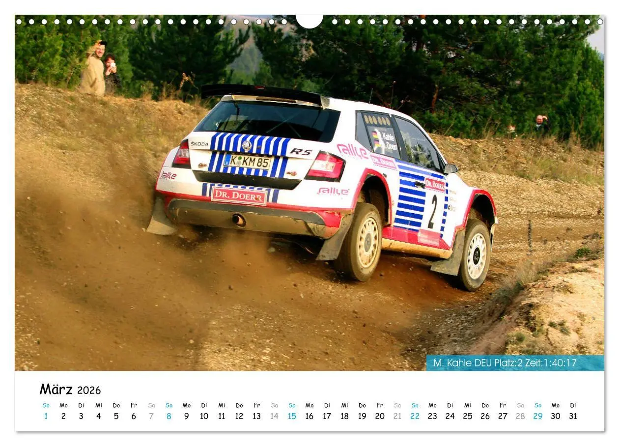Bild: 9783457839324 | Lausitz-Rallye Kalender (Wandkalender 2026 DIN A3 quer), CALVENDO...