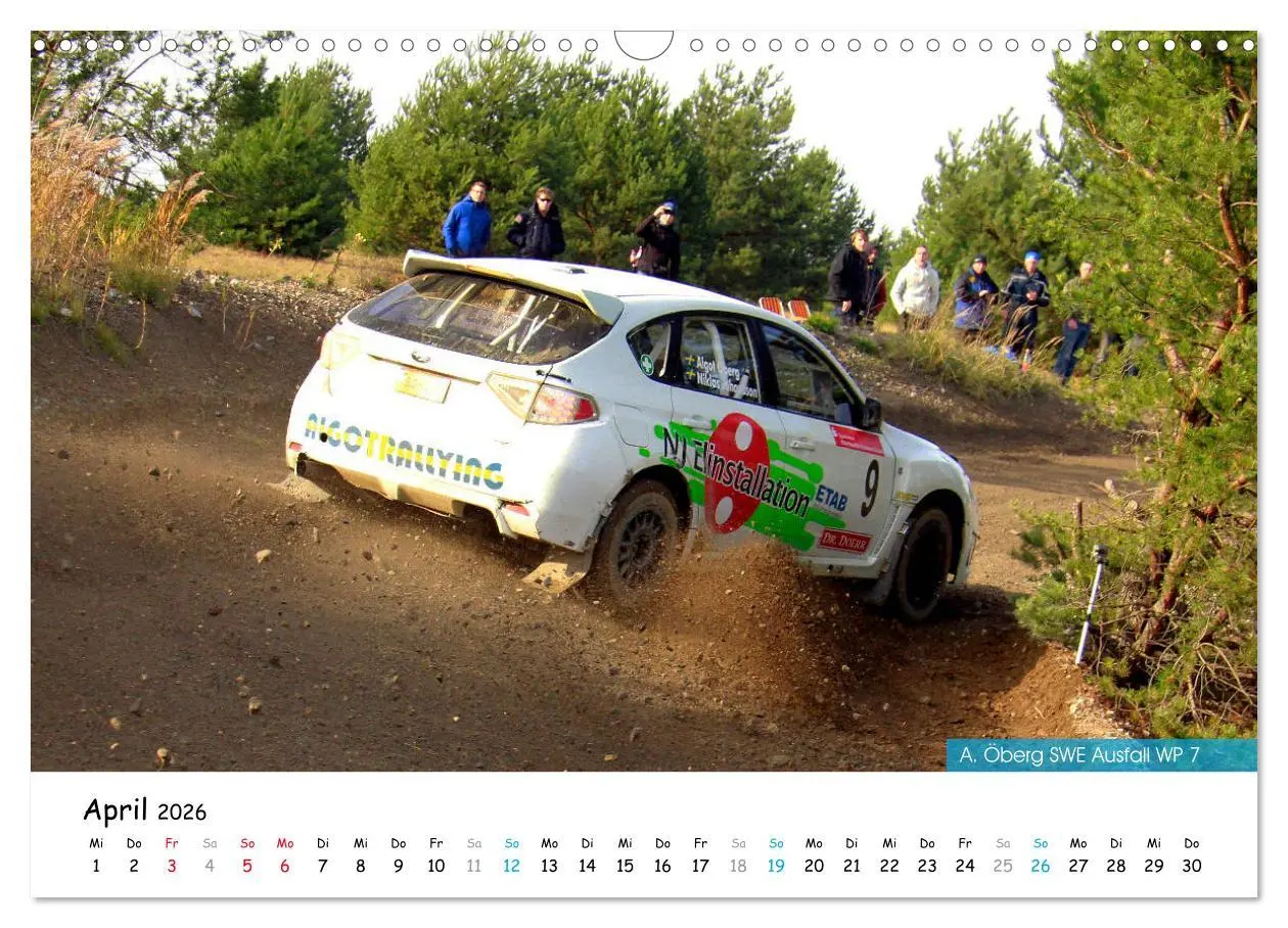 Bild: 9783457839324 | Lausitz-Rallye Kalender (Wandkalender 2026 DIN A3 quer), CALVENDO...