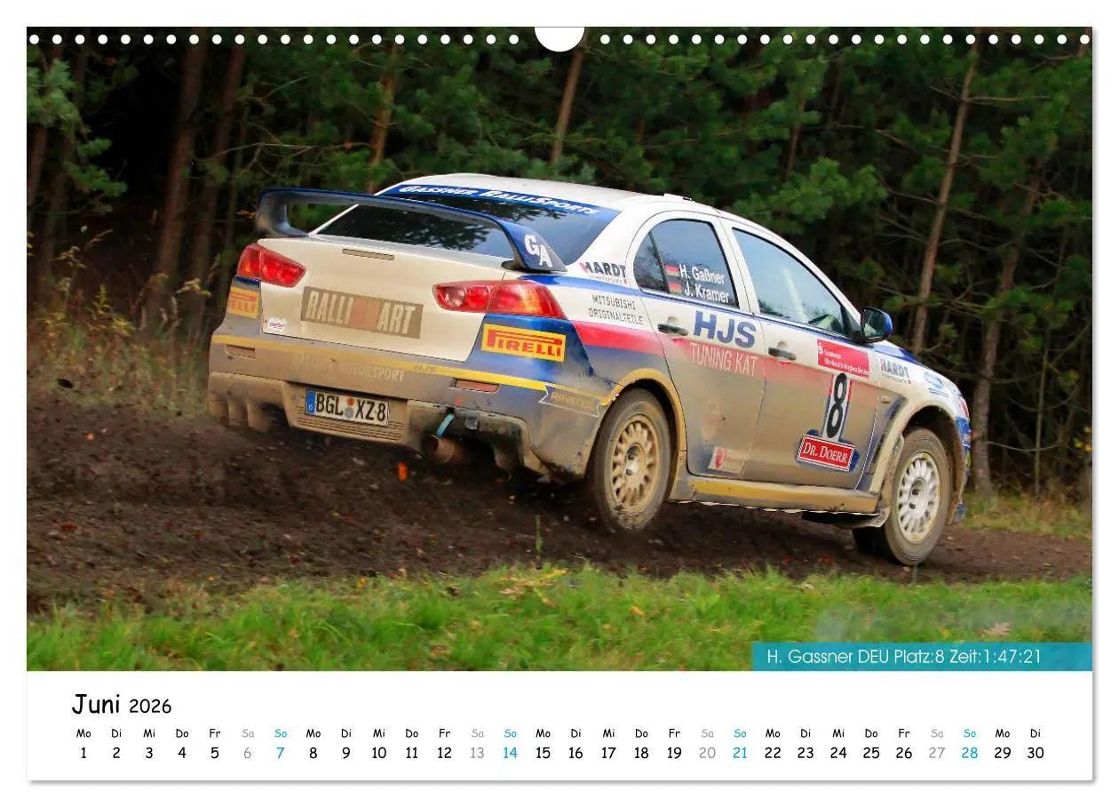 Bild: 9783457839324 | Lausitz-Rallye Kalender (Wandkalender 2026 DIN A3 quer), CALVENDO...