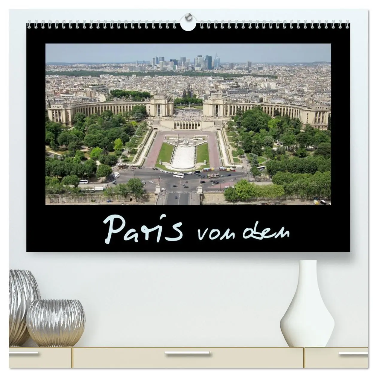 Cover: 9783516239324 | Paris von oben (hochwertiger Premium Wandkalender 2026 DIN A2...