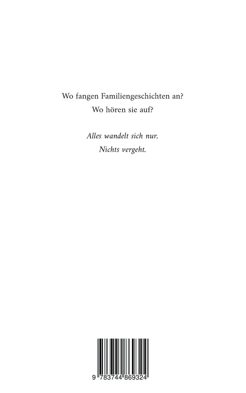 Rückseite: 9783744869324 | Ein Haus an der Schwale | Ulrich Grode | Taschenbuch | 116 S. | 2019