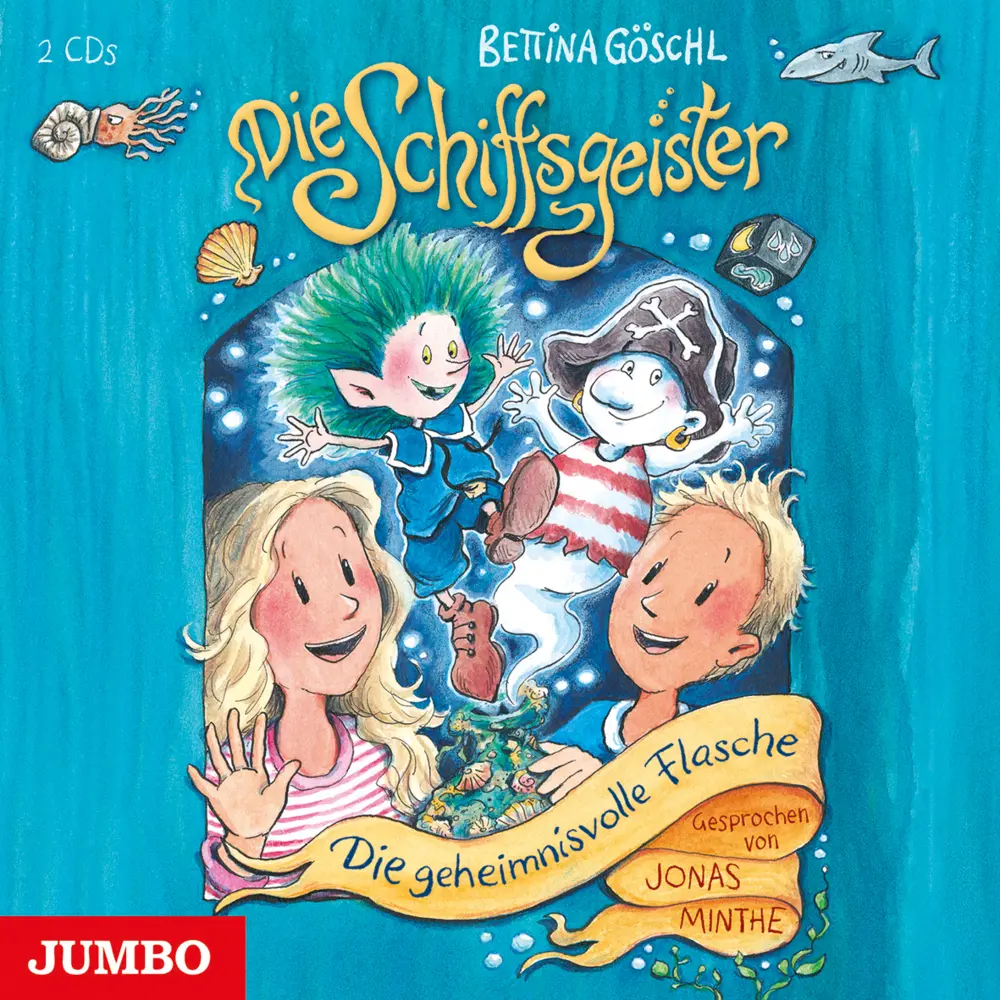 Cover: 4012144499424 | Die Schiffsgeister: Die geheimnisvolle Flasche (1), 2 Audio-CD | CD