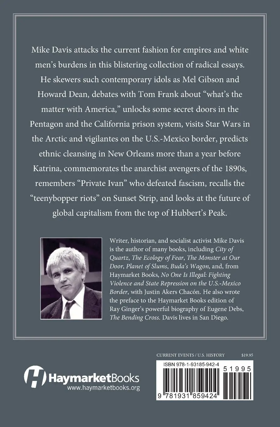 Rückseite: 9781931859424 | In Praise of Barbarians | Essays Against Empire | Mike Davis | Buch