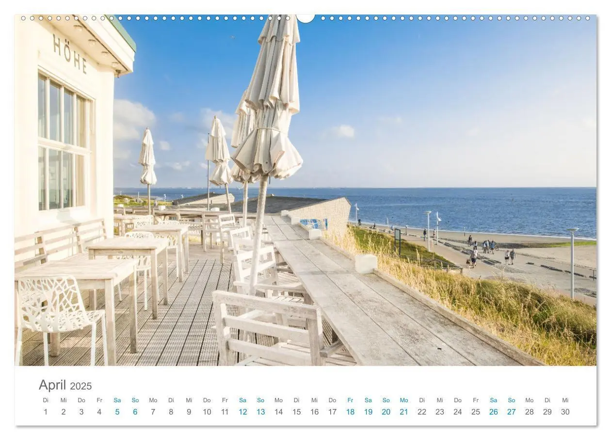Bild: 9783457209424 | Norderney Sehnsuchtskalender (Wandkalender 2025 DIN A2 quer),...