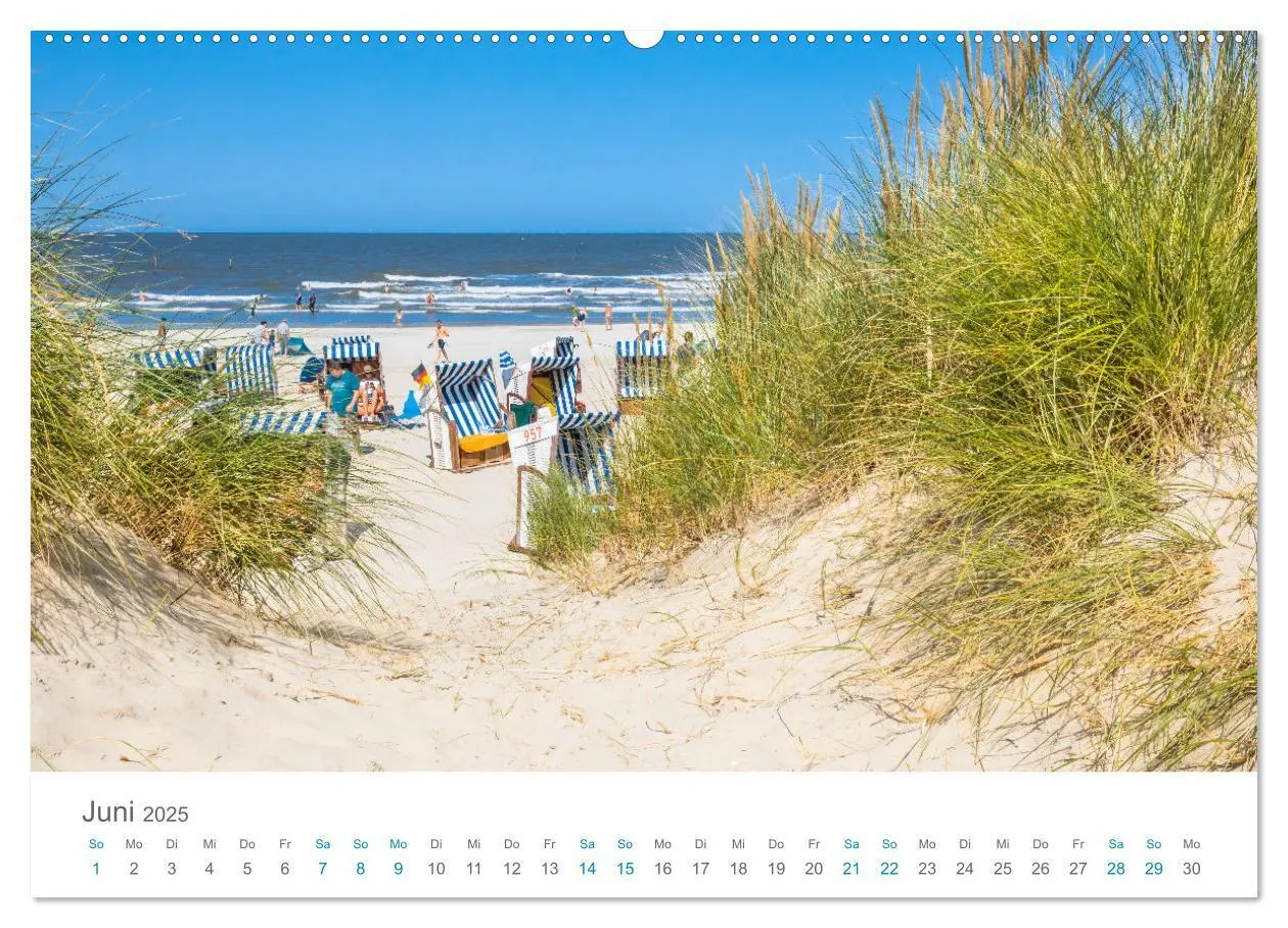 Bild: 9783457209424 | Norderney Sehnsuchtskalender (Wandkalender 2025 DIN A2 quer),...