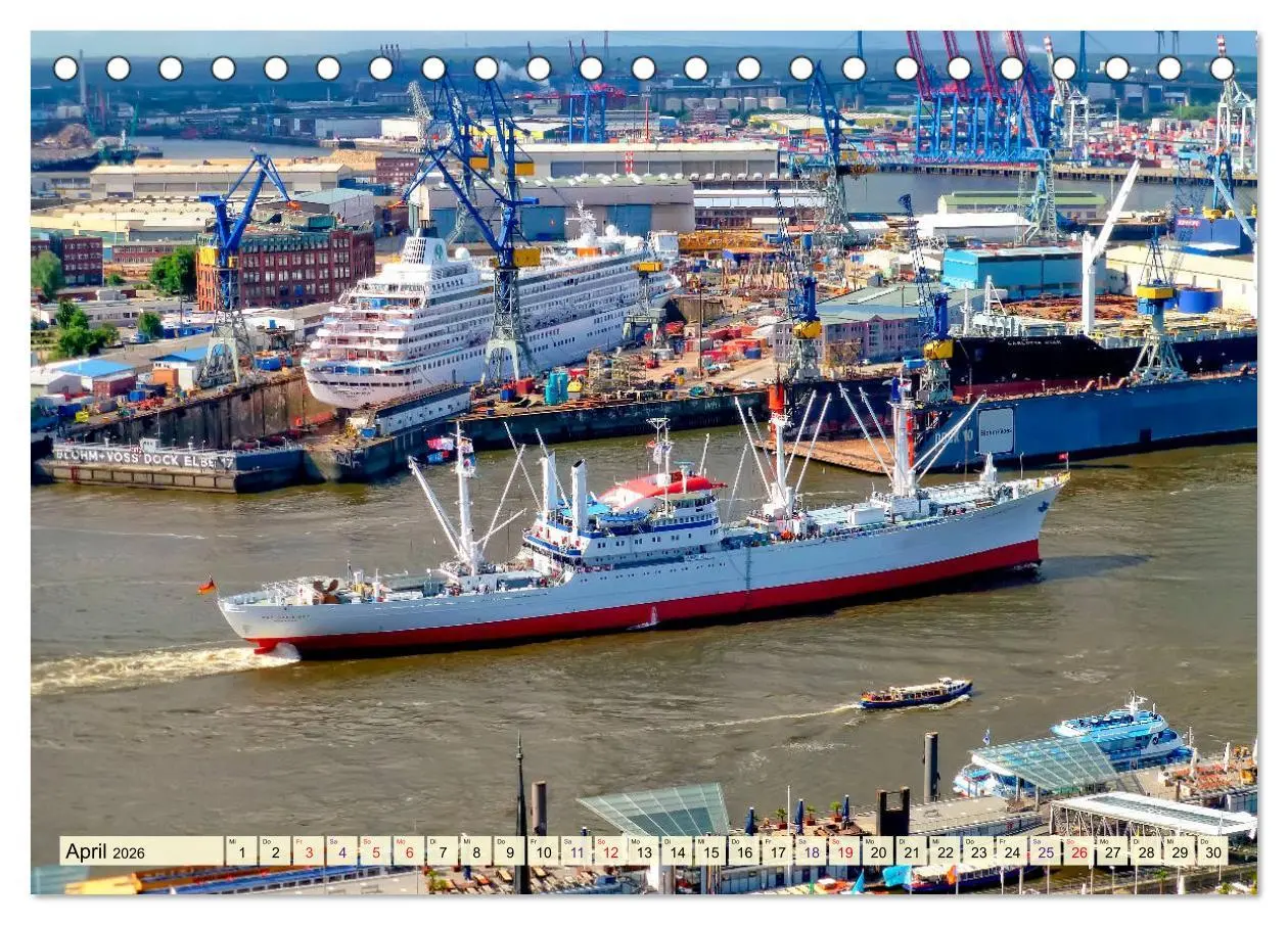 Bild: 9783457829424 | Hamburg - meine Stadt mit viel Herz (Tischkalender 2026 DIN A5...
