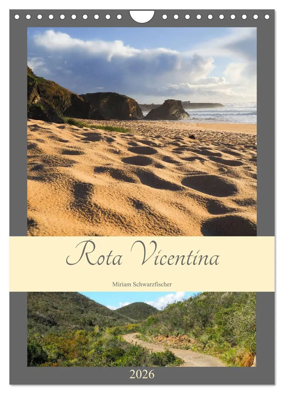 Cover: 9783516399424 | Rota Vicentina (Wandkalender 2026 DIN A4 hoch), CALVENDO...