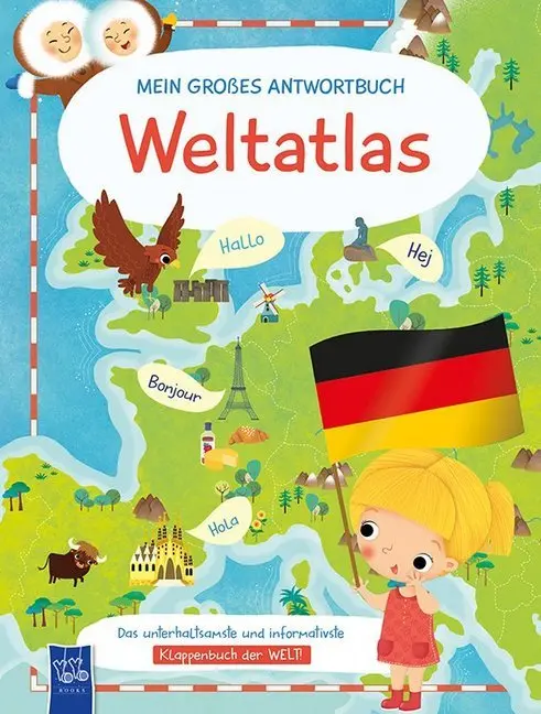 Cover: 9789463789424 | Mein großes Antwortbuch - Weltatlas | Buch | 14 S. | Deutsch | 2020