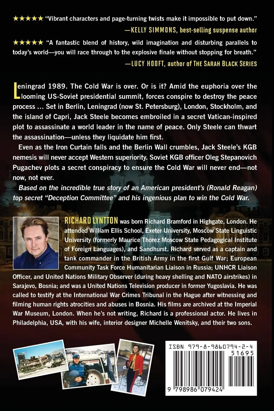 Rückseite: 9798986079424 | LENINGRAD DECEPTION | AN INTERNATIONAL POLITICAL SPY THRILLER | Buch