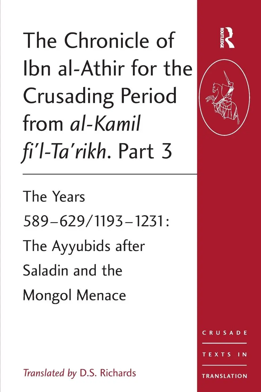 Cover: 9780754669524 | The Chronicle of Ibn al-Athir for the Crusading Period from...