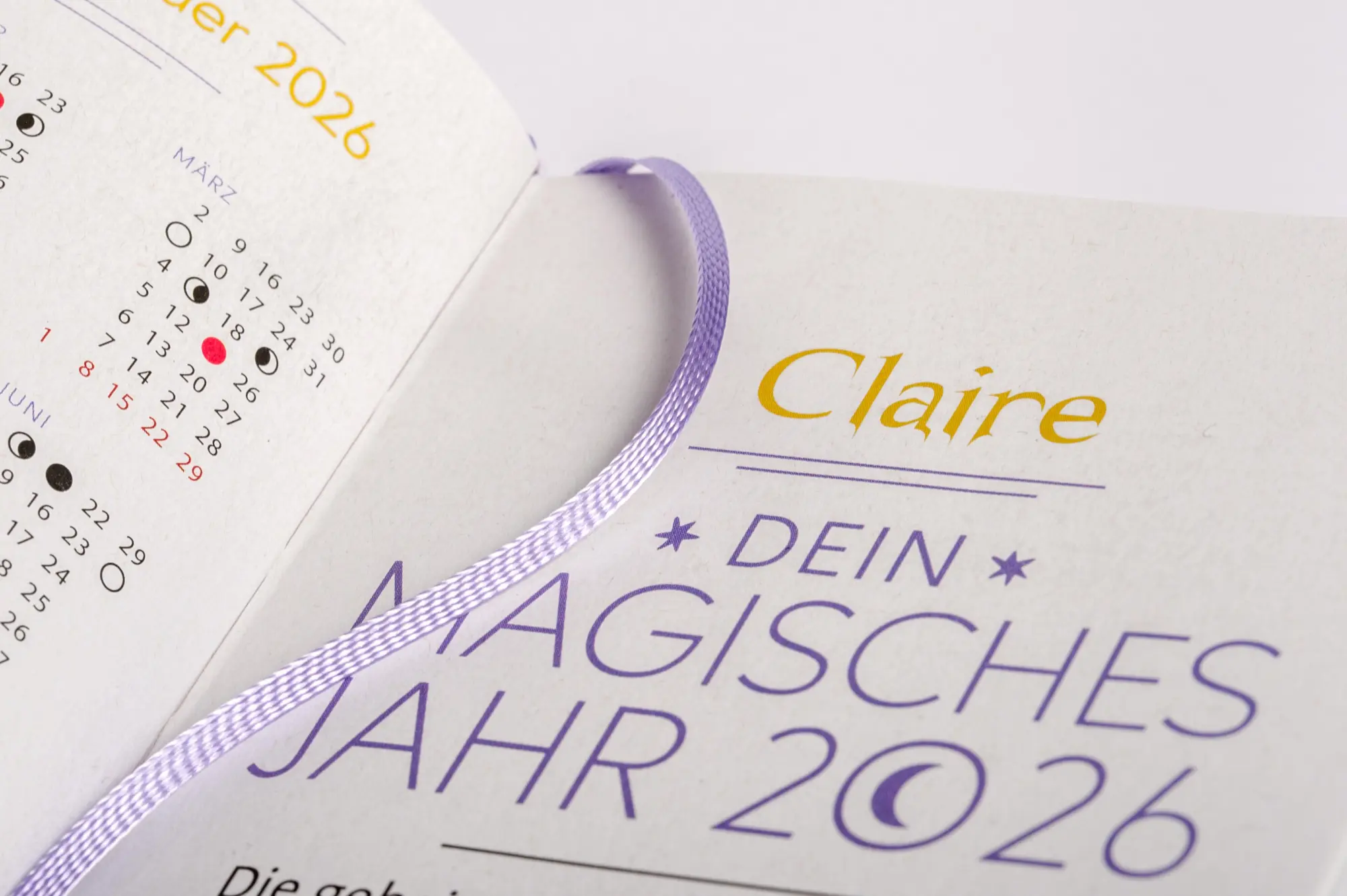 Bild: 9783453239524 | Dein magisches Jahr 2026 | Claire | Kalender | 176 S. | Deutsch | 2026