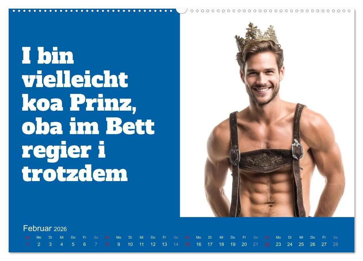 Bild: 9783516699524 | Bayerisch flirten, Gspusi! Bayern Kalender mit Dialekt und Mundart...