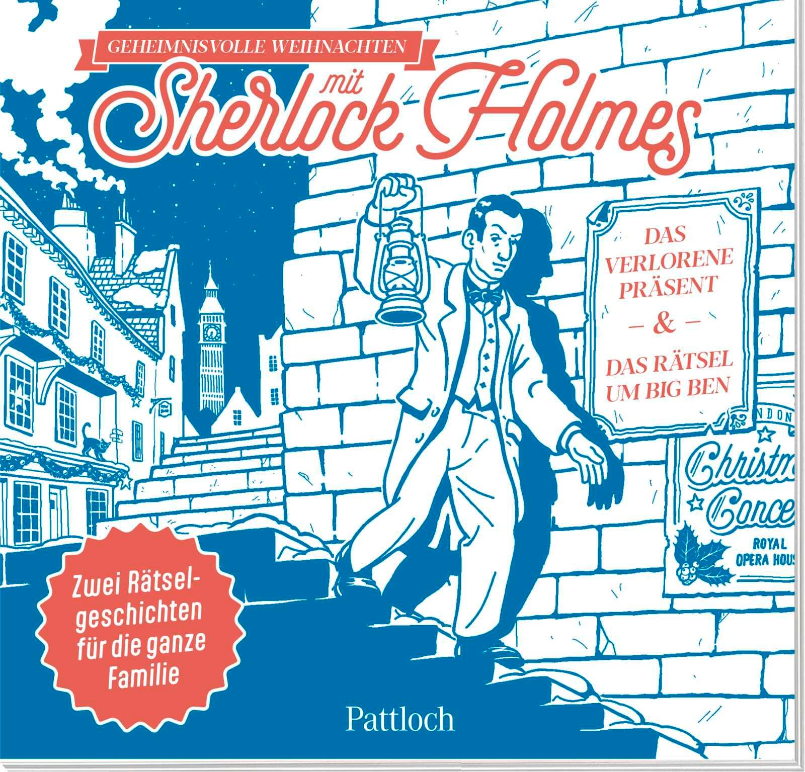 Cover: 9783629009524 | Geheimnisvolle Weihnachten mit Sherlock Holmes | Andreas Teindl | Buch