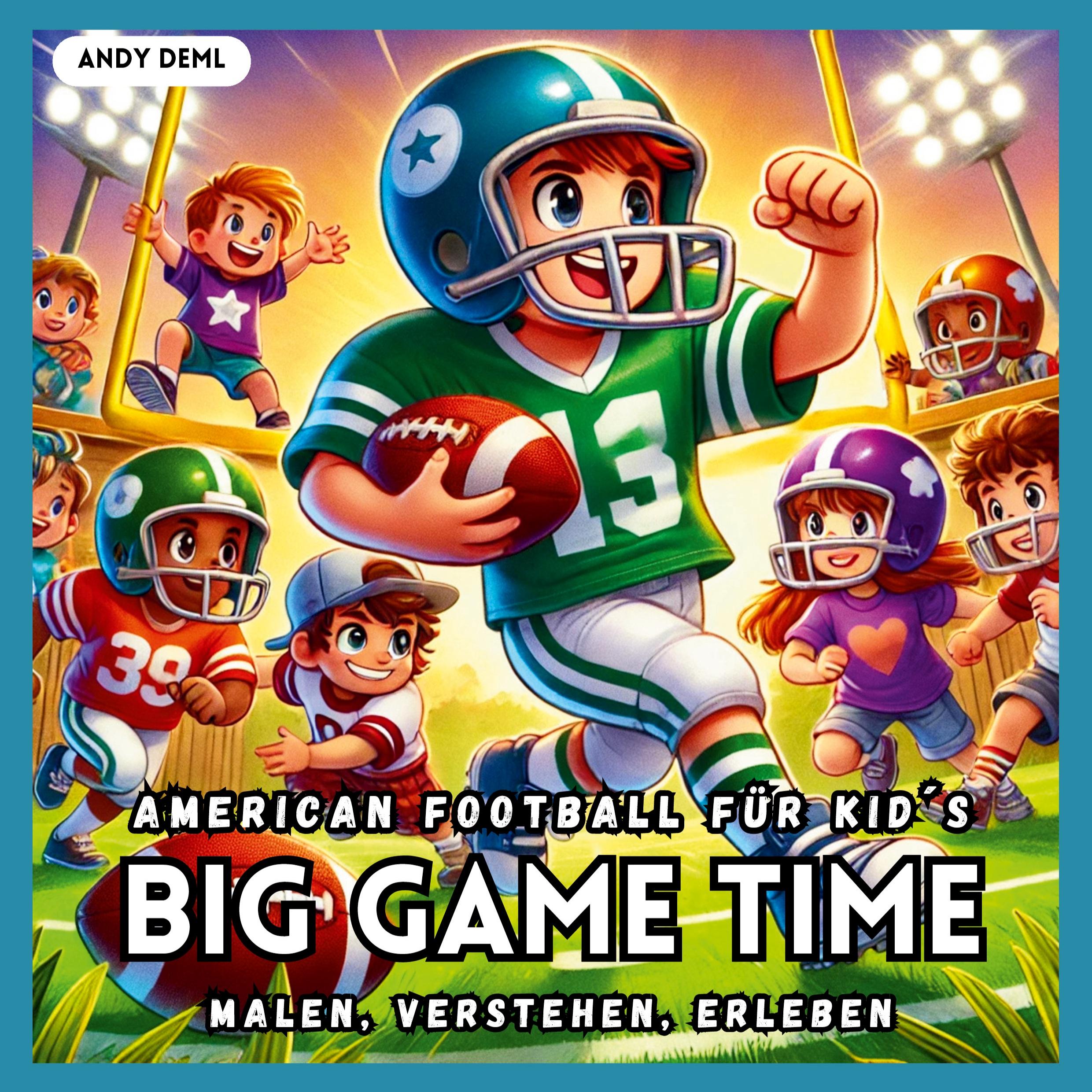 Cover: 9783769389524 | Big Game Time - American Football für Kid´s | Andy Deml | Taschenbuch