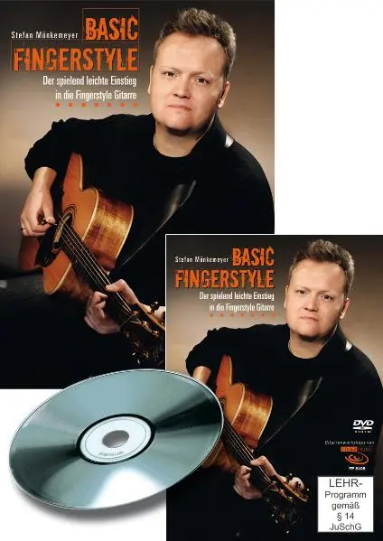 Cover: 9783938679524 | Basic Fingerstyle, mit 1 DVD, 2 Teile, 1 DVD u. Begleitheft | Bundle