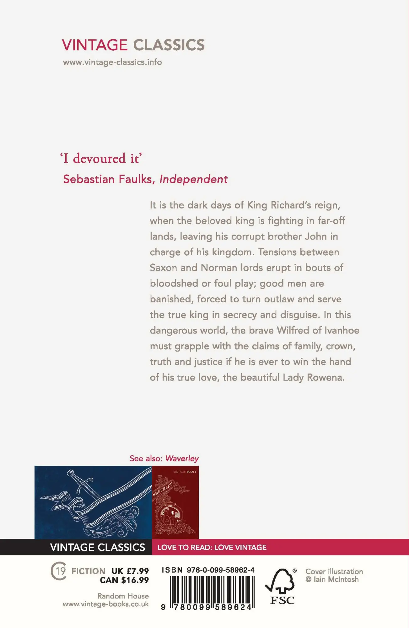 Rückseite: 9780099589624 | Ivanhoe | Walter Scott | Taschenbuch | Kartoniert / Broschiert | 2014