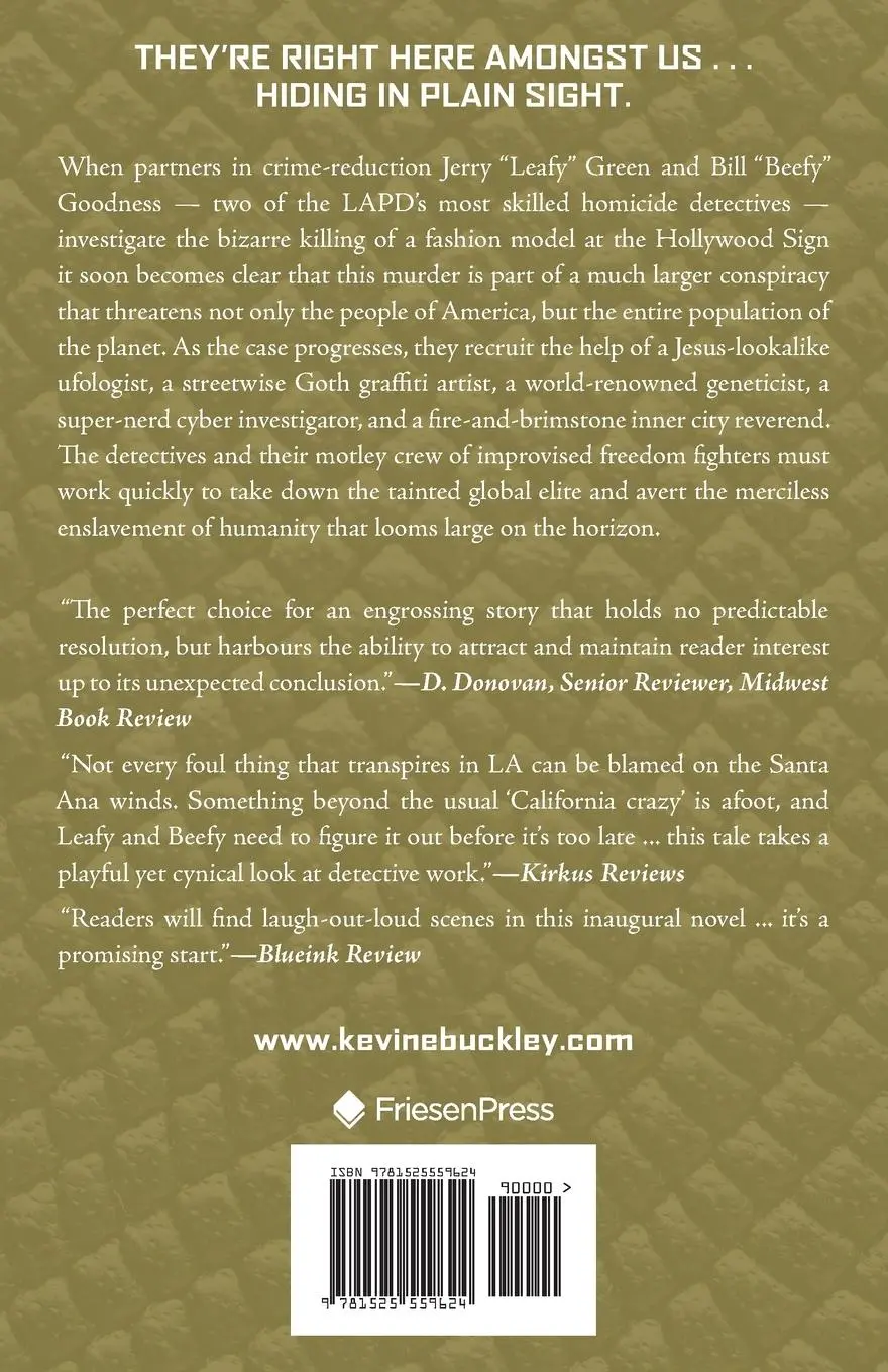 Rückseite: 9781525559624 | The Secret Sign of the Lizard People | Kevin E. Buckley | Taschenbuch