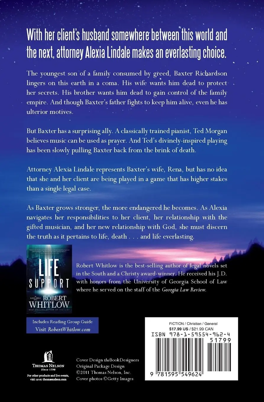 Rückseite: 9781595549624 | The Life Everlasting | Robert Whitlow | Taschenbuch | Englisch | 2011