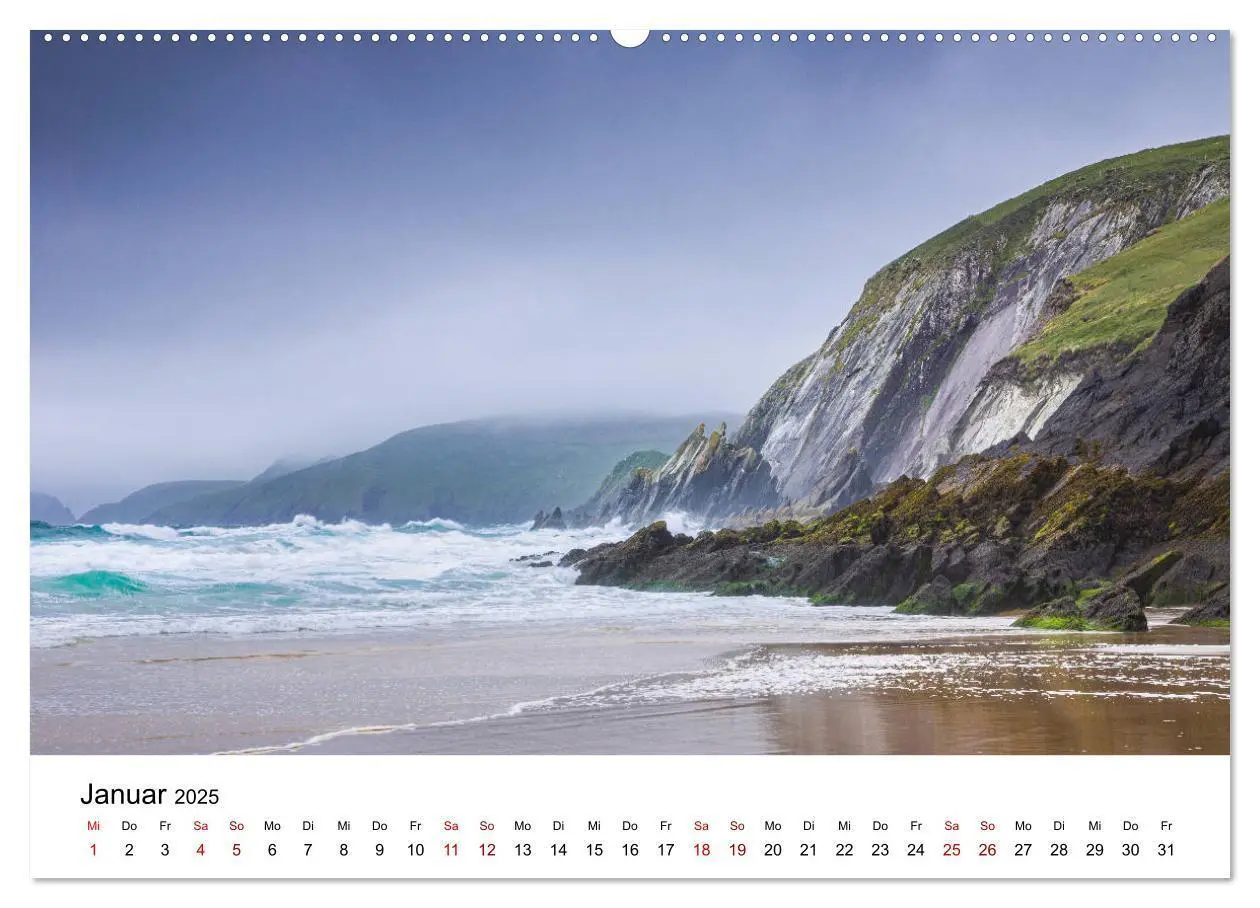 Bild: 9783435199624 | Irland, Land des Lichts (Wandkalender 2025 DIN A2 quer), CALVENDO...