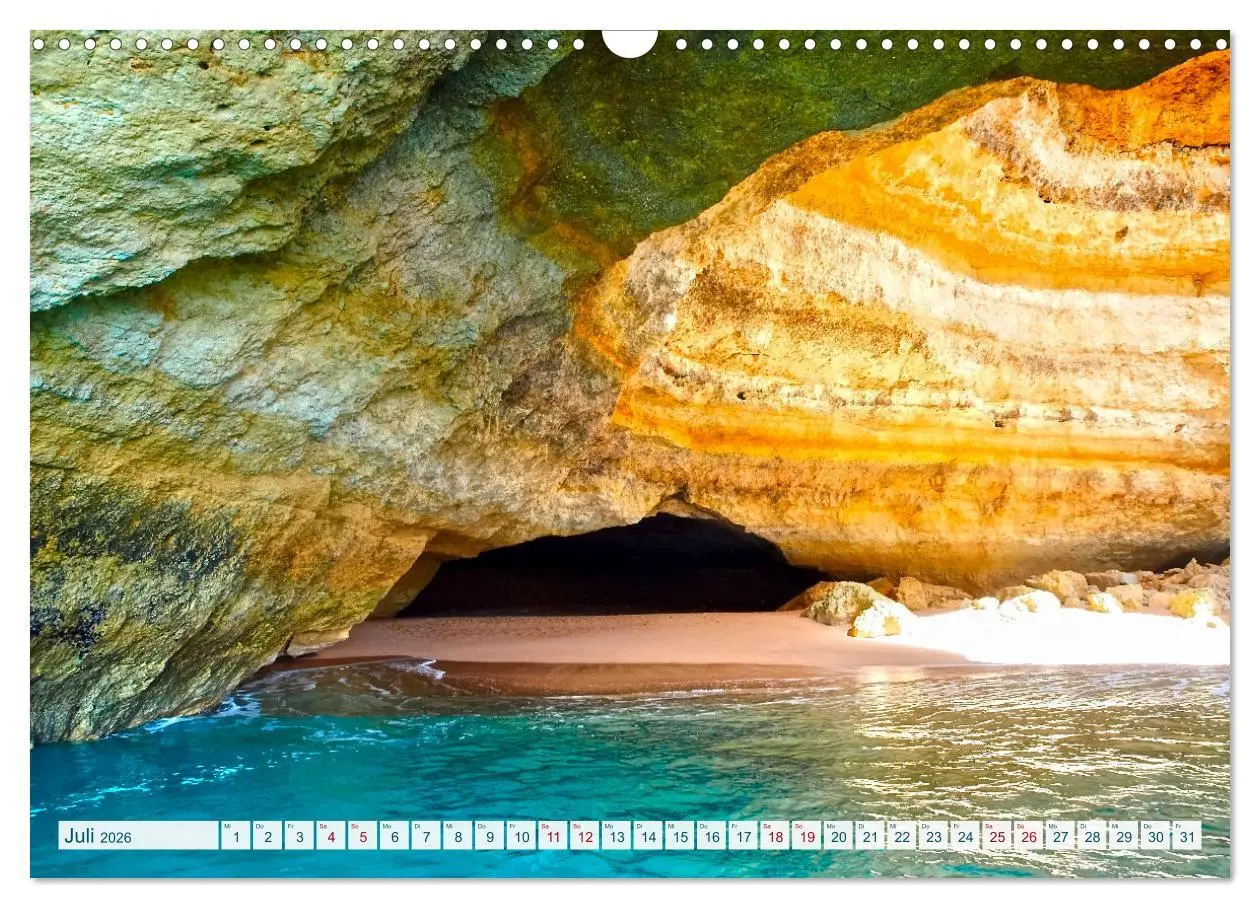 Bild: 9783457599624 | Algarve verliebt (Wandkalender 2026 DIN A3 quer), CALVENDO...