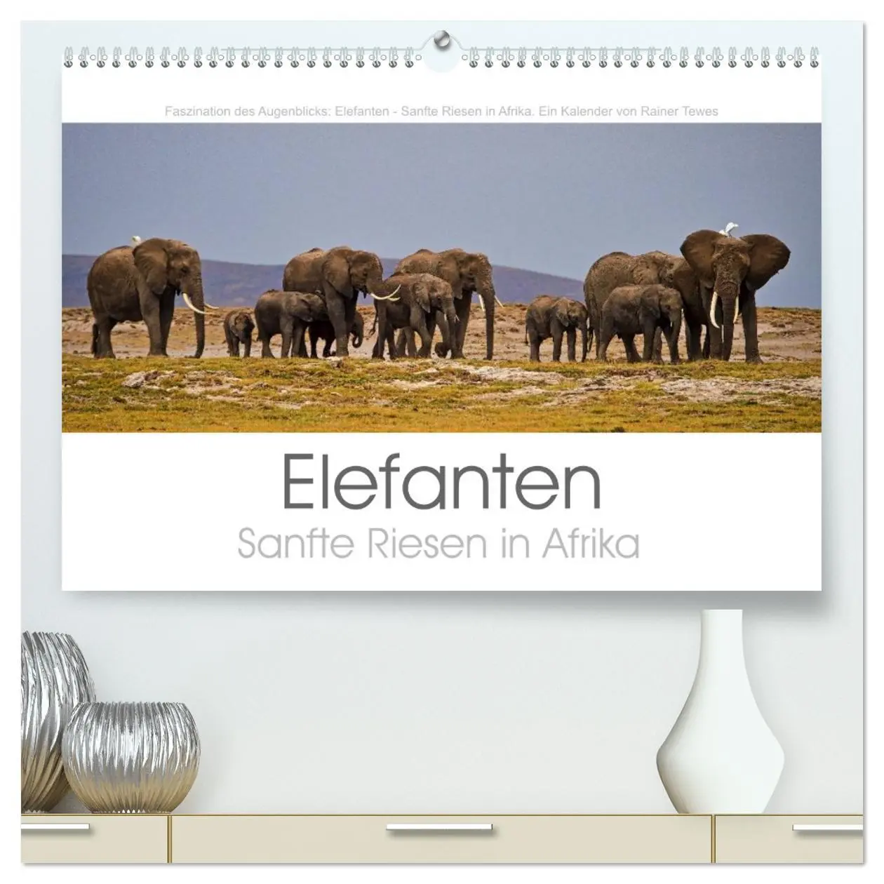 Cover: 9783457979624 | Elefanten - Sanfte Riesen in Afrika (hochwertiger Premium...