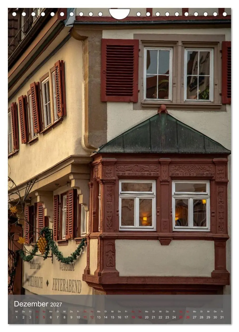 Bild: 9783516759624 | Deutschlands schönste Altstadt - Bad Wimpfen (Wandkalender 2027 DIN...