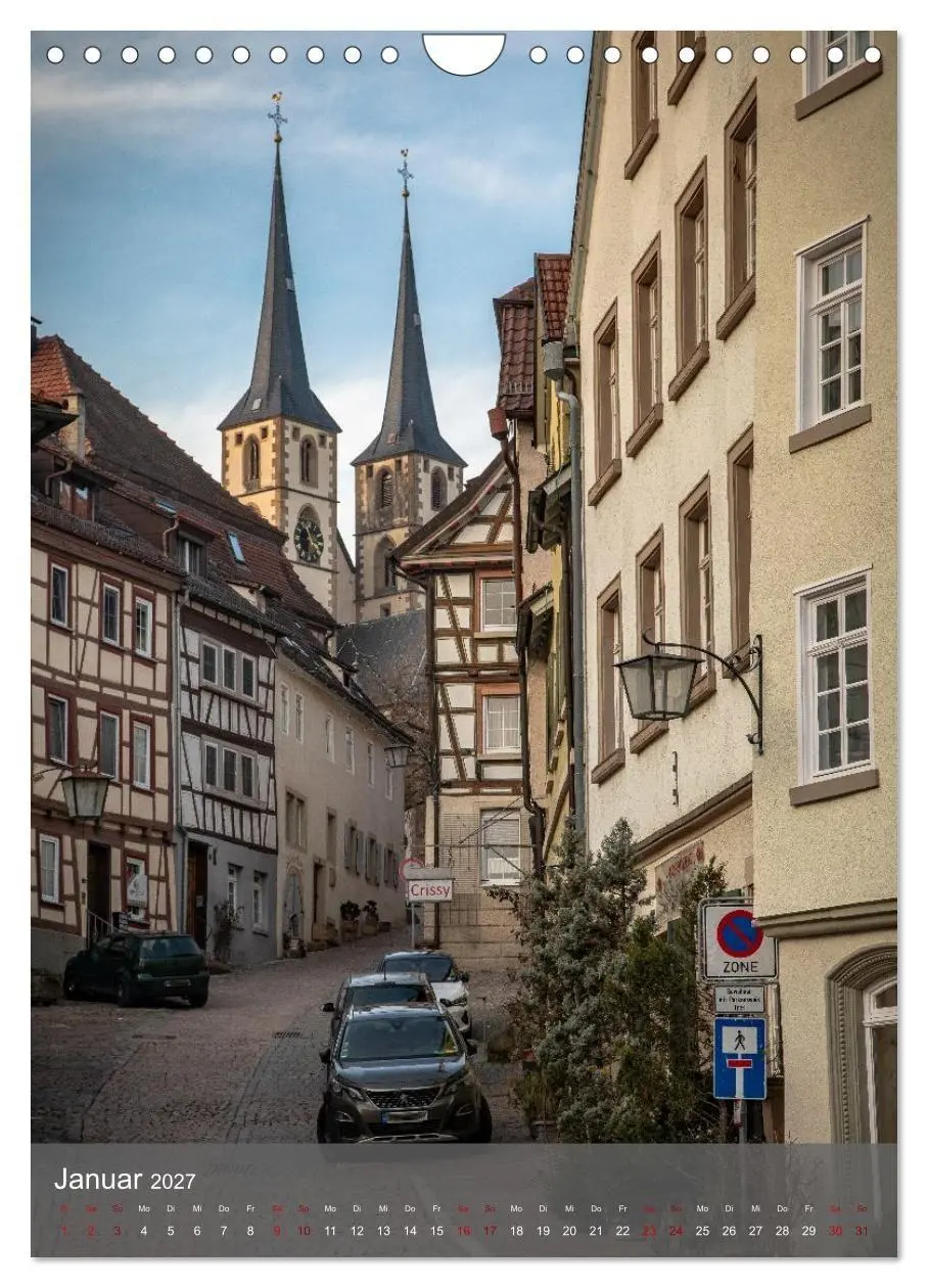 Bild: 9783516759624 | Deutschlands schönste Altstadt - Bad Wimpfen (Wandkalender 2027 DIN...