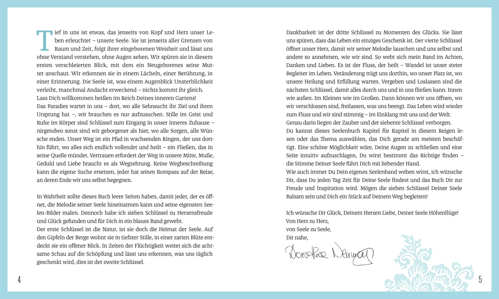 Bild: 9783898839624 | Zeit für Deine Seele | 7 Schlüssel zu Herzensfreude und Glück | Buch