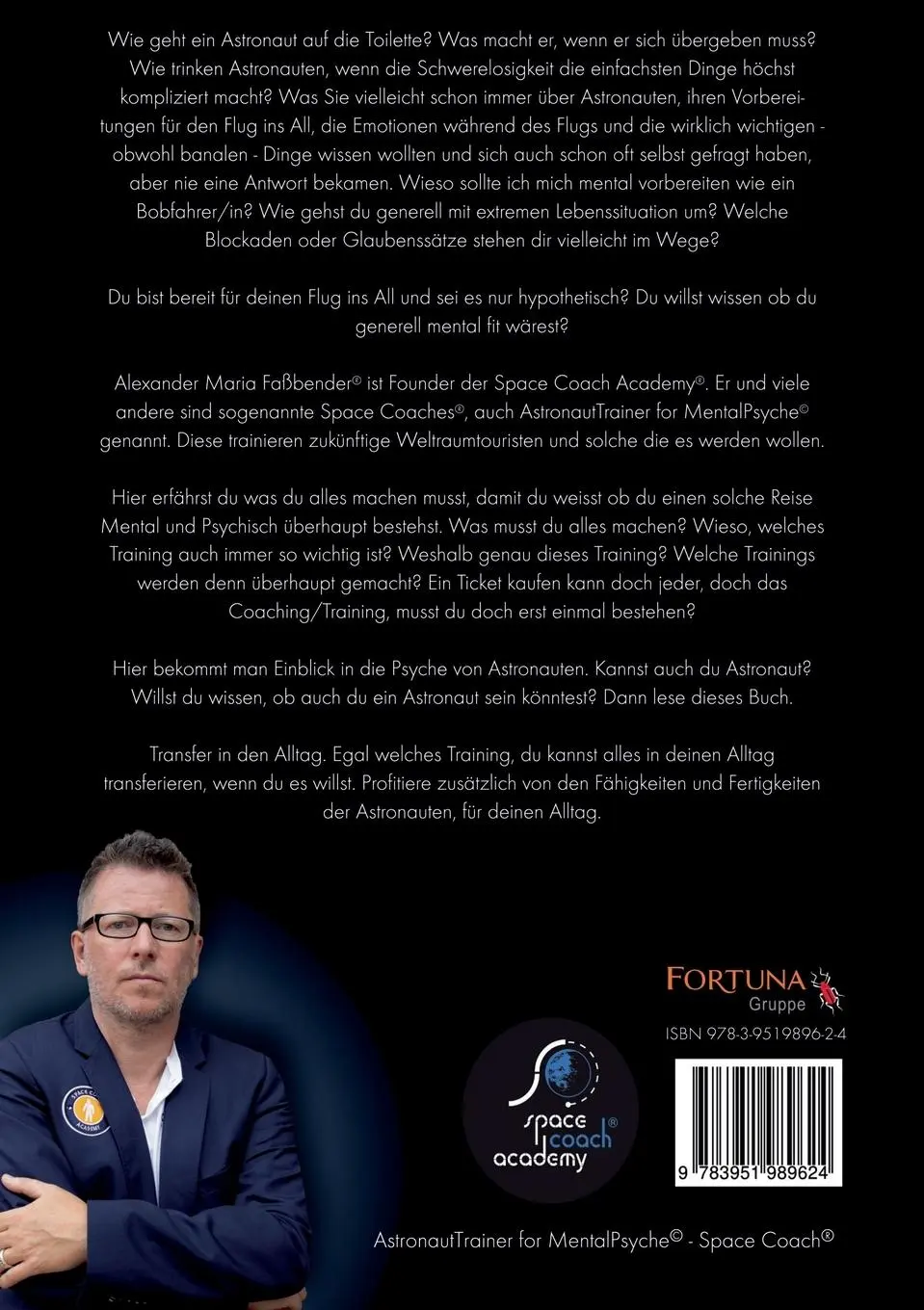 Rückseite: 9783951989624 | Astronaut | Kann ich! | Alexander Maria Faßbender | Taschenbuch | 2021