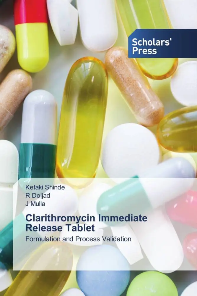 Cover: 9786138969624 | Clarithromycin Immediate Release Tablet | Ketaki Shinde (u. a.) | Buch