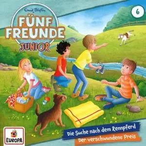 Cover: 198028069724 | Fünf Freunde Junior 06: Die Suche nach dem Rennpferd / Der...