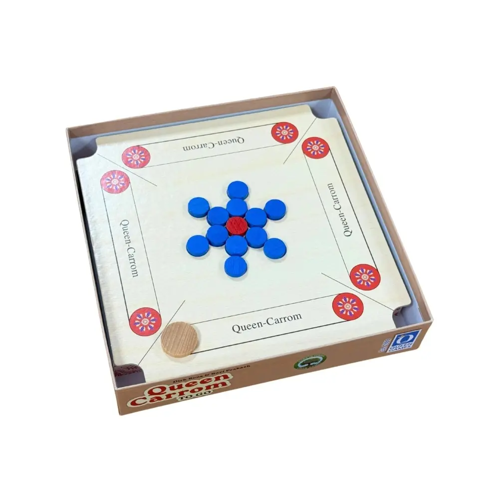 Bild: 4010350109724 | Queen Carrom - To Go | Ravi Prakash (u. a.) | Spiel | Karton | 10972