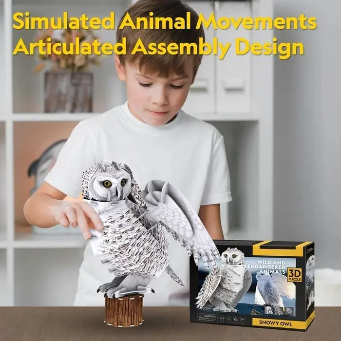 Bild: 7640409429724 | CUBICFUN - 3D Puzzle Schneeeule 32 Teile | Spiel | 661079 | 2026