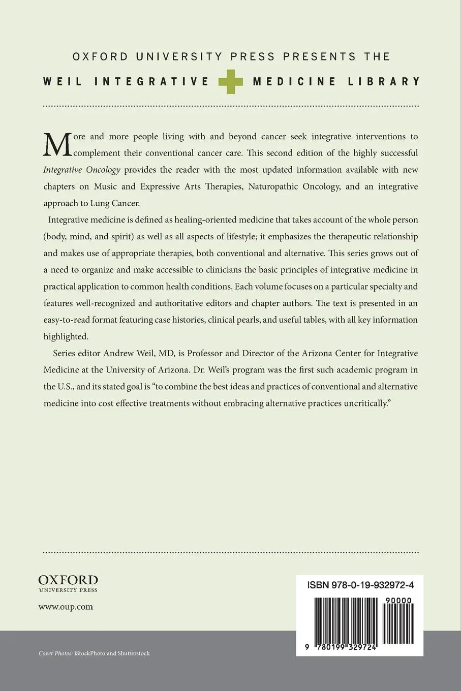 Rückseite: 9780199329724 | Integrative Oncology (Revised) | Donald I Abrams (u. a.) | Taschenbuch