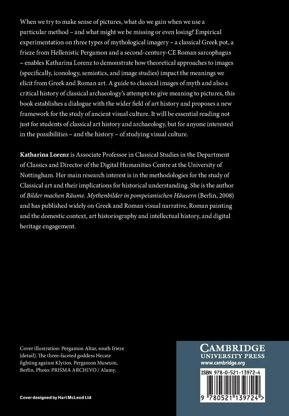 Rückseite: 9780521139724 | Ancient Mythological Images and their Interpretation | Lorenz | Buch