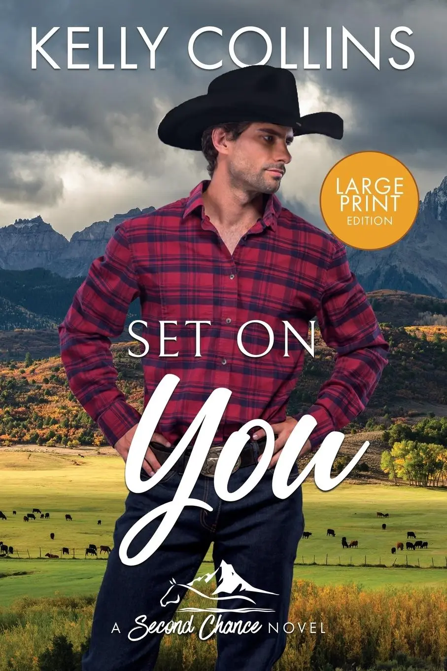Cover: 9781955379724 | Set on You LARGE PRINT | Kelly Collins | Taschenbuch | Englisch | 2021