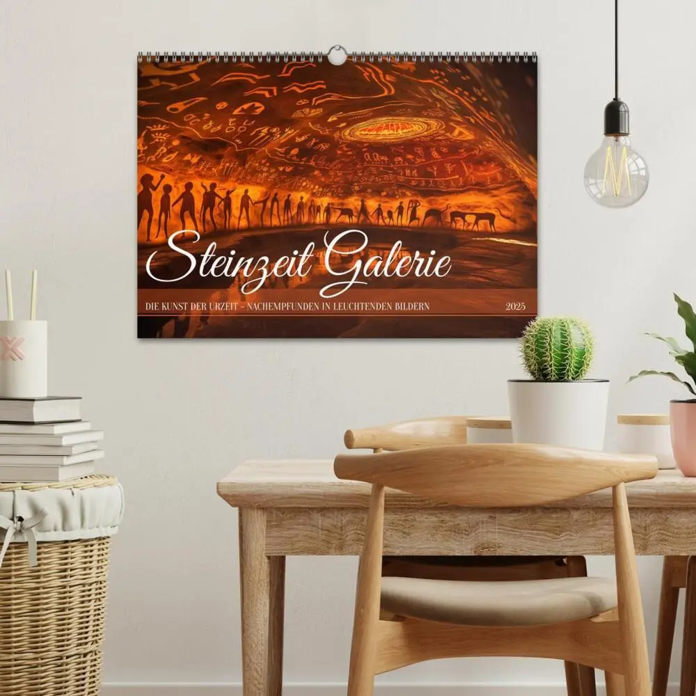 Bild: 9783383859724 | Steinzeit Galerie (Wandkalender 2025 DIN A3 quer), CALVENDO...