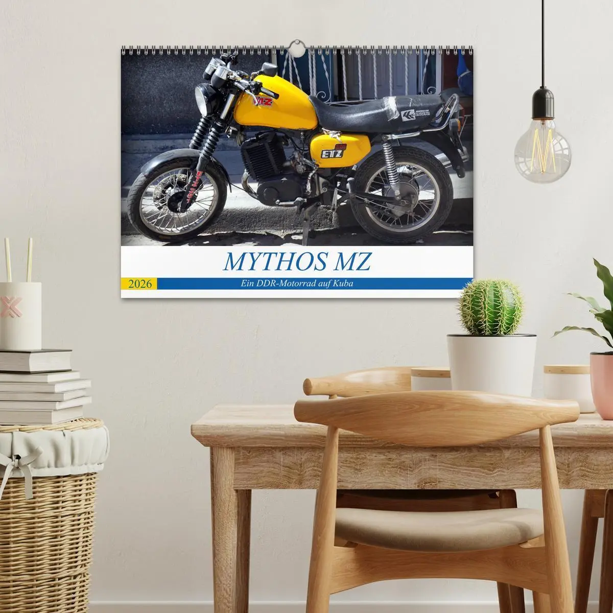 Bild: 9783516059724 | Mythos MZ - Ein DDR-Motorrad auf Kuba (Wandkalender 2026 DIN A3...
