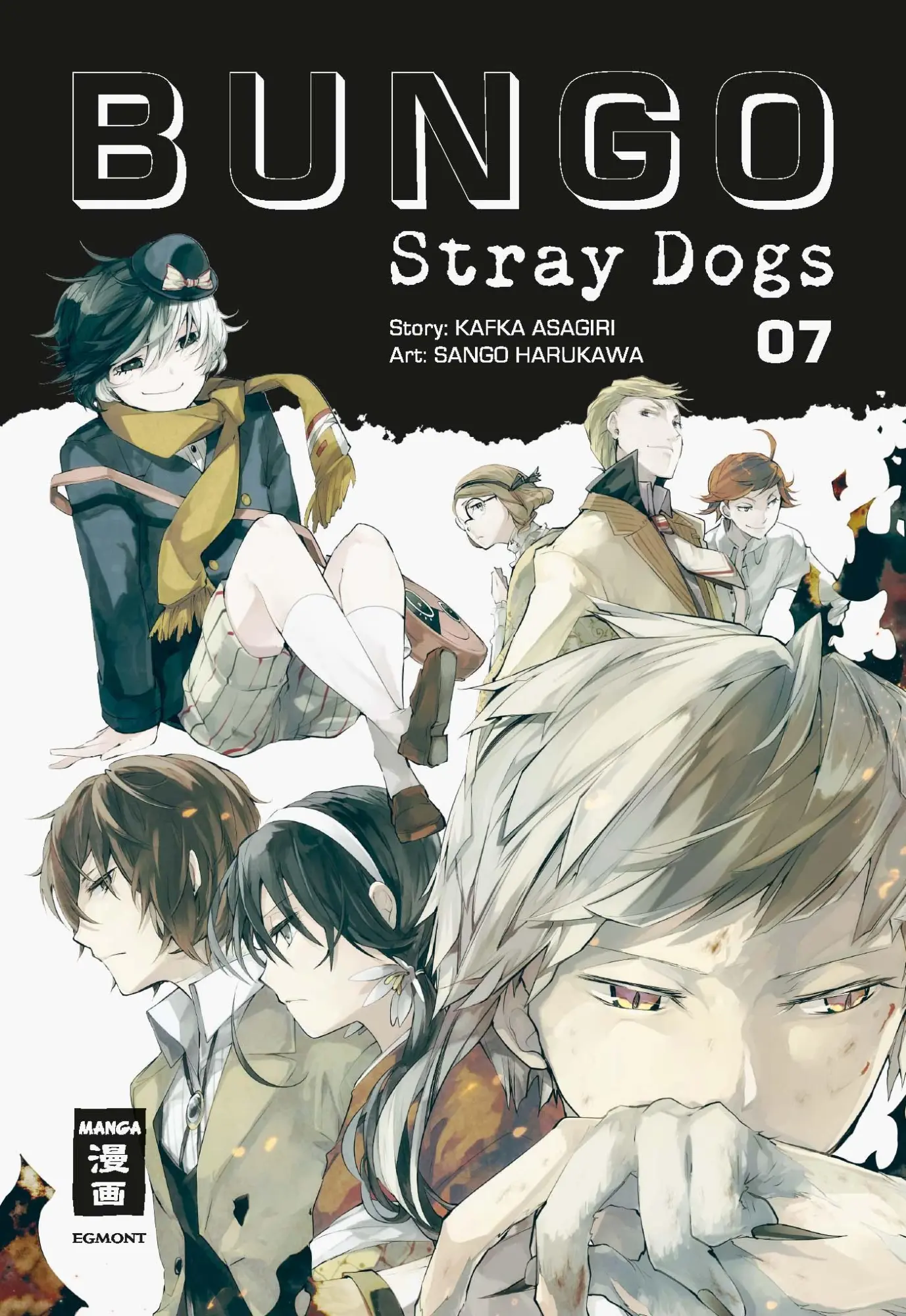 Cover: 9783770499724 | Bungo Stray Dogs 07 | Kafka Asagiri (u. a.) | Taschenbuch | 196 S.