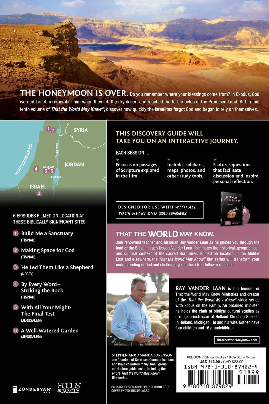 Rückseite: 9780310879824 | With All Your Heart Discovery Guide | Ray Vander Laan | Taschenbuch