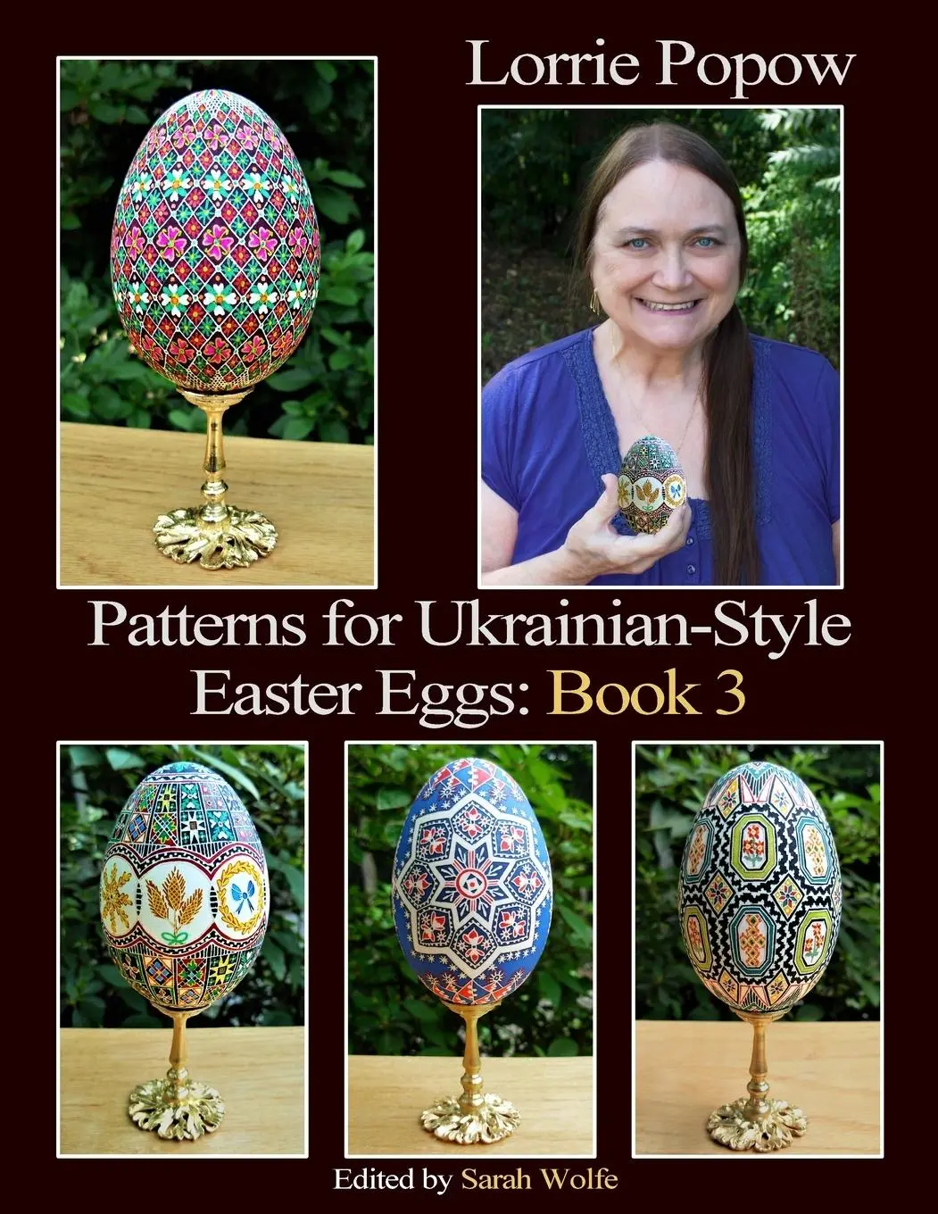 Cover: 9781304909824 | Patterns for Ukrainian-Style Easter Eggs | Book 3 | Lorrie Popow